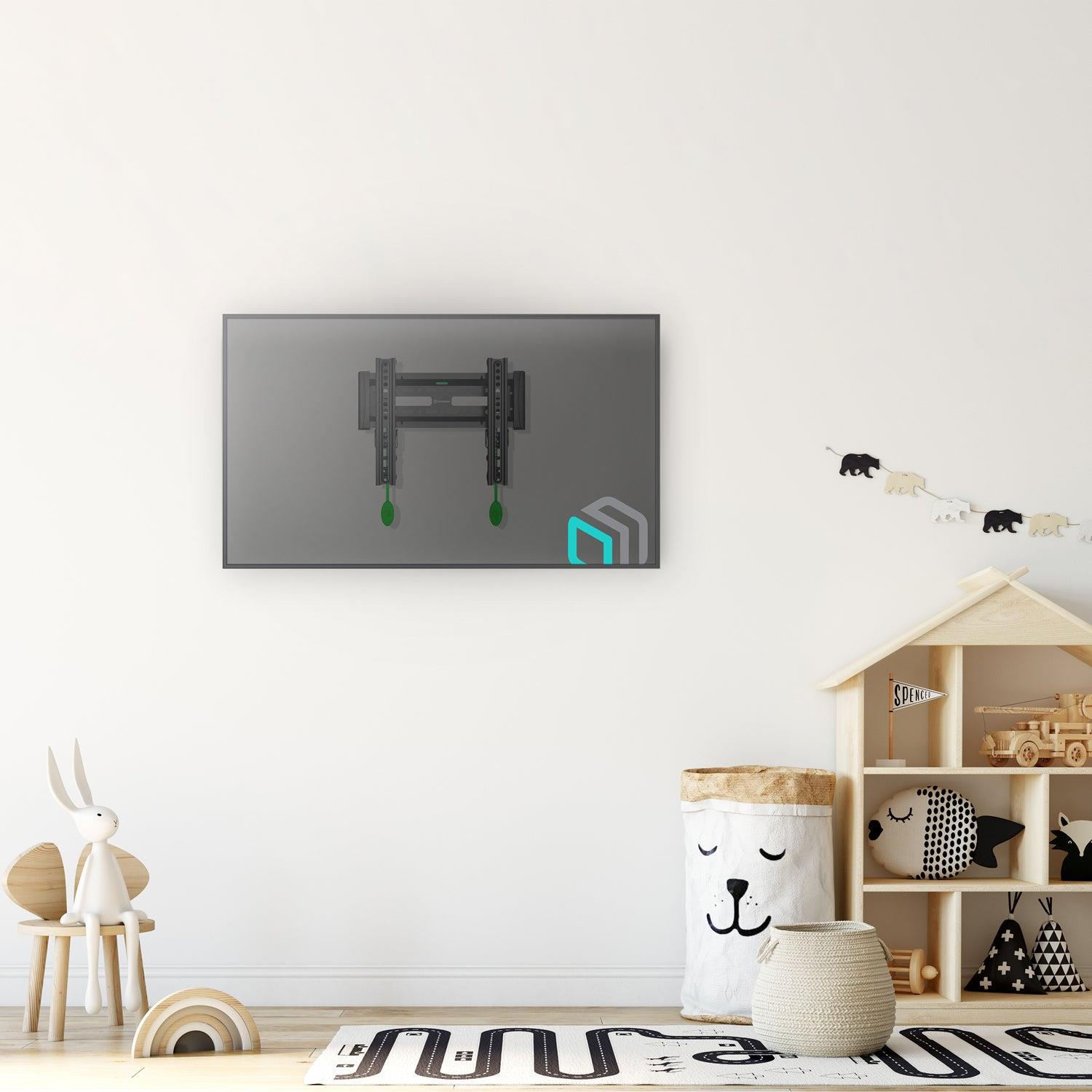 TV SET ACC WALL MOUNT /17-43/BLACK TM4-B ONKRON