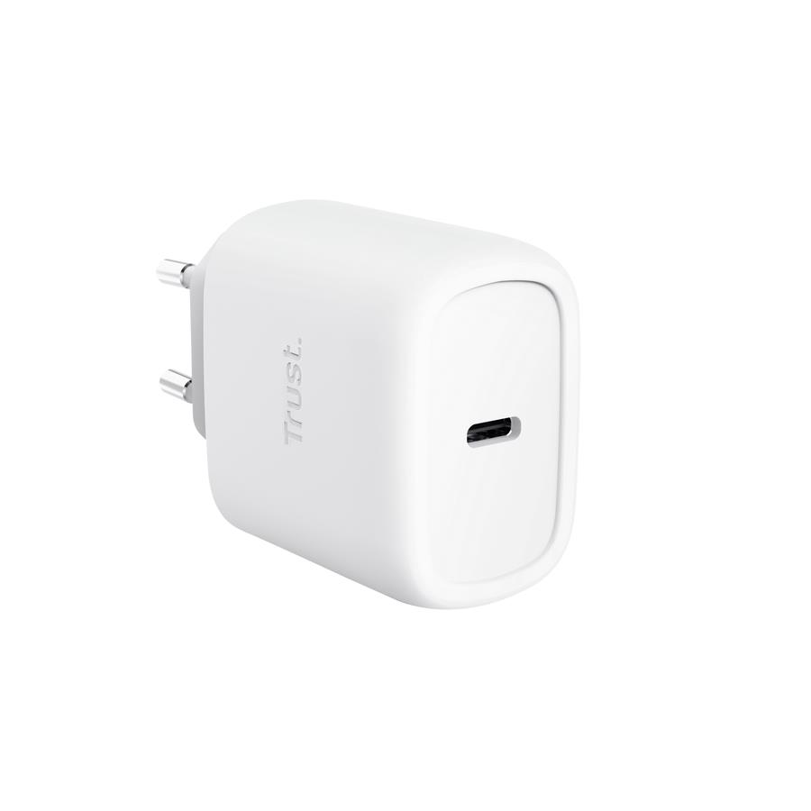 MOBILE CHARGER WALL MAXO 45W/USB-C WHITE 25522 TRUST
