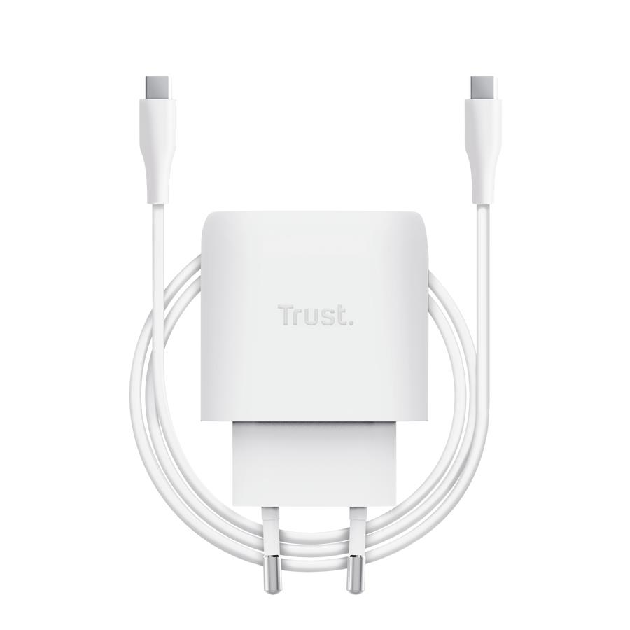 MOBILE CHARGER WALL MAXO 45W/USB-C WHITE 25522 TRUST