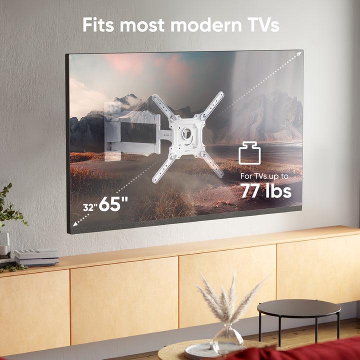 TV SET ACC WALL MOUNT /32-65/WHITE M4-W ONKRON