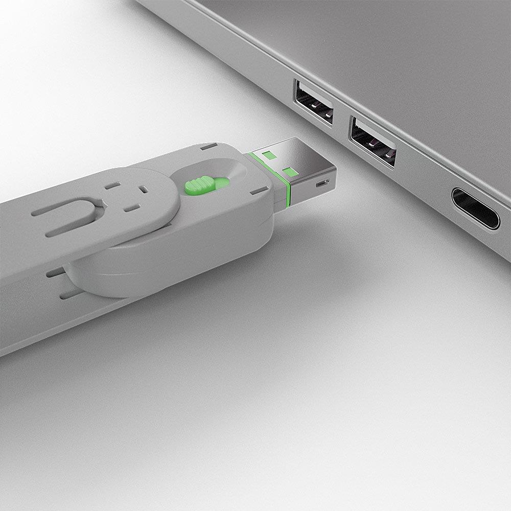 USB PORT BLOCKER 4PACK/GREEN 40451 LINDY
