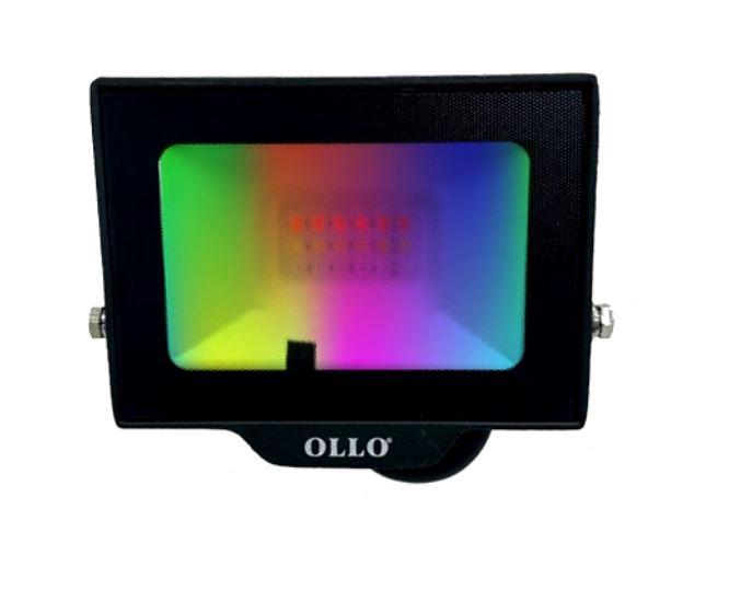 Lamp OLLO Power consumption 50 Watts Luminous flux 4750 Lumen AC220-240V Beam angle 110 degrees VS121C-50W-RGB