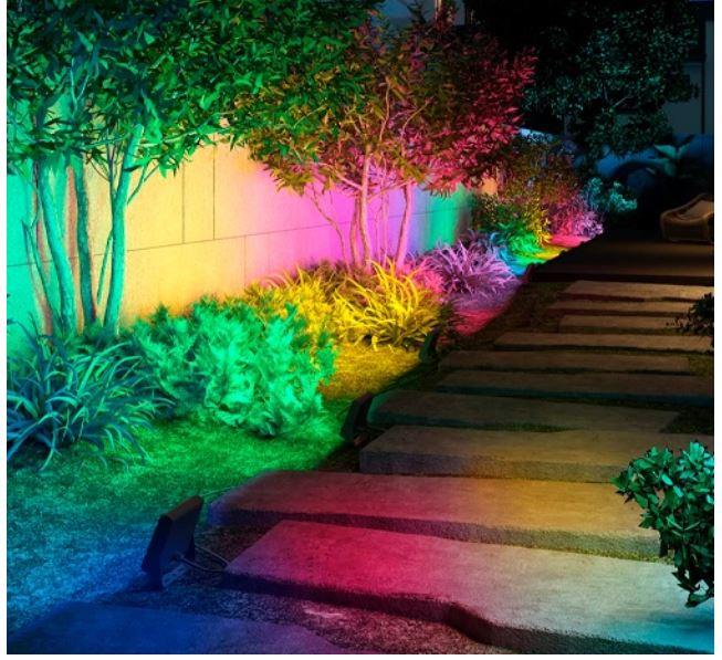 Lamp OLLO Power consumption 50 Watts Luminous flux 4750 Lumen AC220-240V Beam angle 110 degrees VS121C-50W-RGB