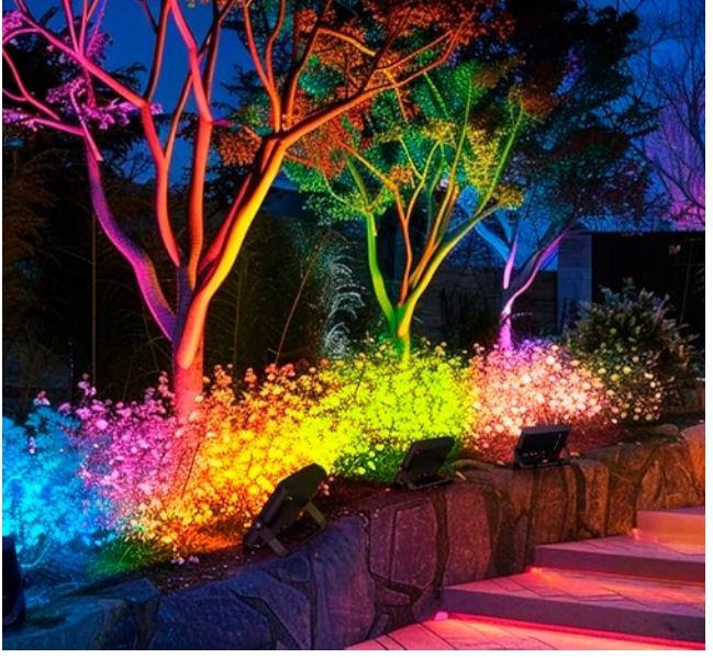 Lamp OLLO Power consumption 50 Watts Luminous flux 4750 Lumen AC220-240V Beam angle 110 degrees VS121C-50W-RGB