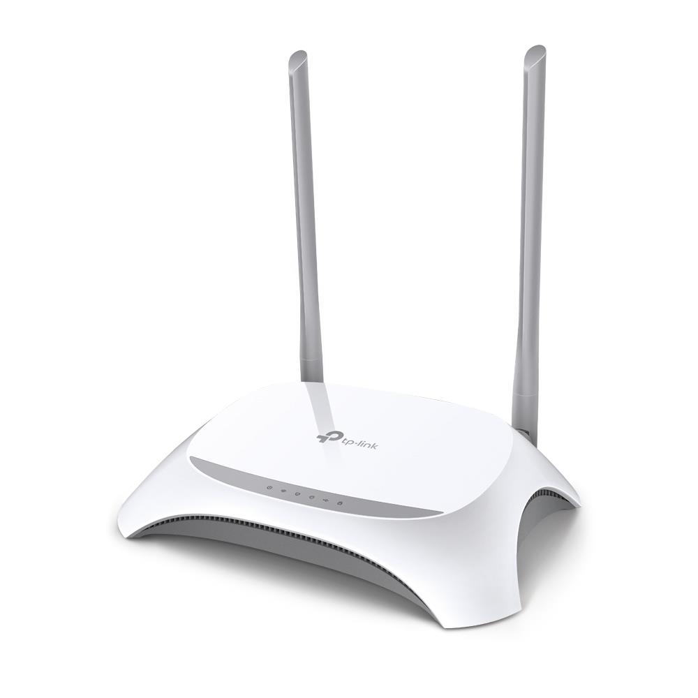 Wireless Router TP-LINK TL-MR3420 Wi-Fi 4 (802.11n) Data speed 300 Mbit/s Ethernet WAN Yes WAN connection type RJ-45 Ethernet LAN Yes 4xLAN ports USB port Yes TL-MR3420