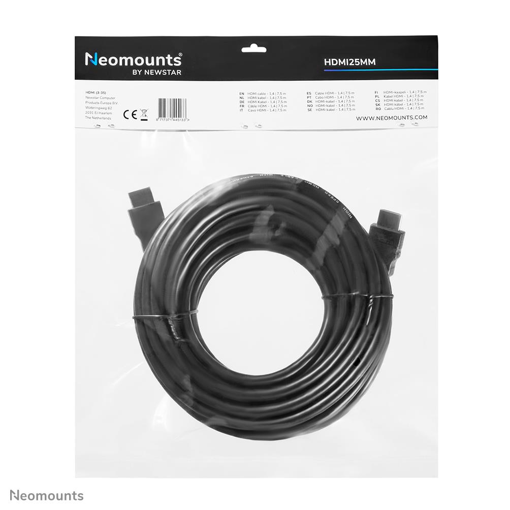 CABLE HDMI-HDMI 7.5M V1.3/HDMI25MM NEOMOUNTS
