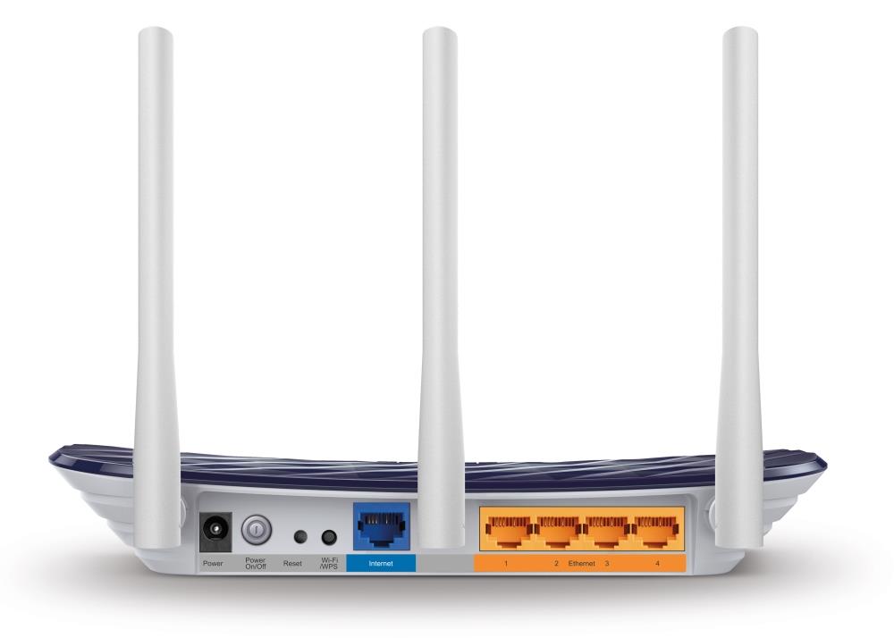 Wireless Router TP-LINK Wireless Router 733 Mbps IEEE 802.11a IEEE 802.11b IEEE 802.11g IEEE 802.11n IEEE 802.11ac 1 WAN 4x10/100M Number of antennas 3 ARCHERC20V4