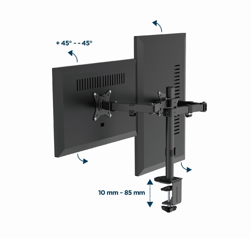 DISPLAY ACC MOUNTING ARM/17-32 MA-D2-03 GEMBIRD