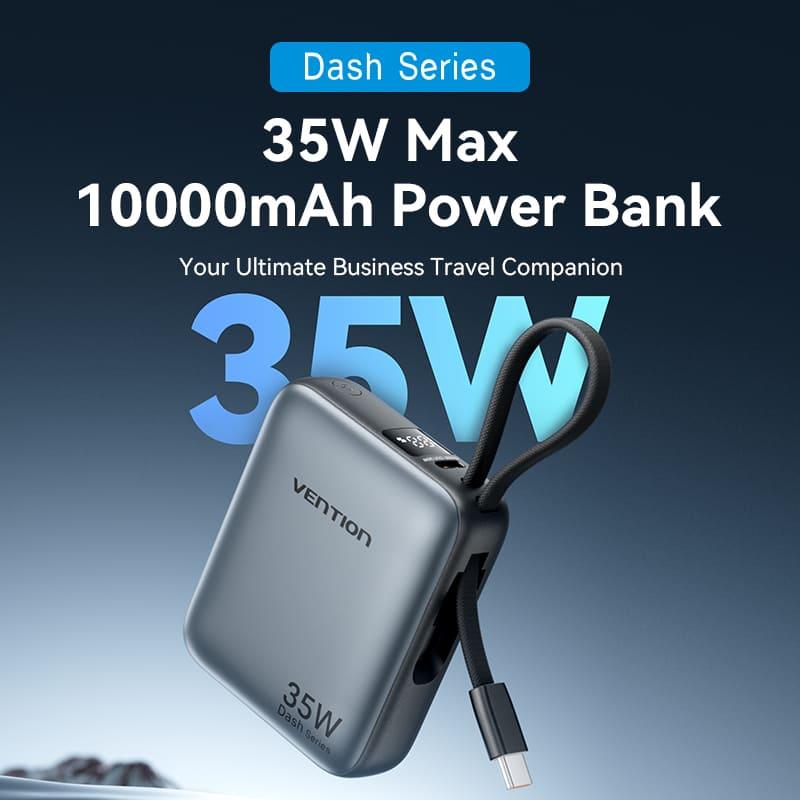 POWER BANK USB 10000MAH 35W/MINI BEIGE FHEN0 VENTION