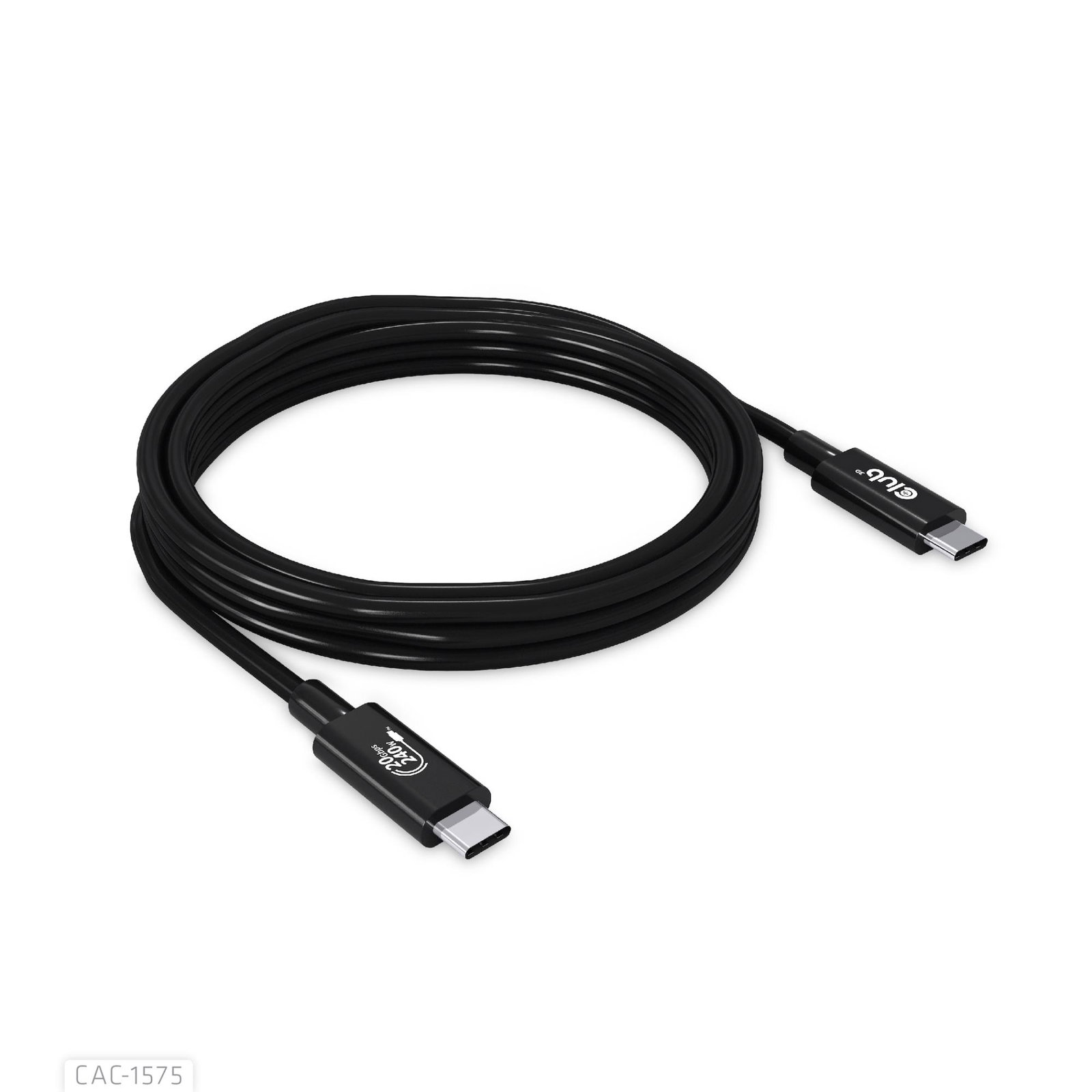 CABLE USB-C TO USB-C 2M/M/M CAC-1575 CLUB3D
