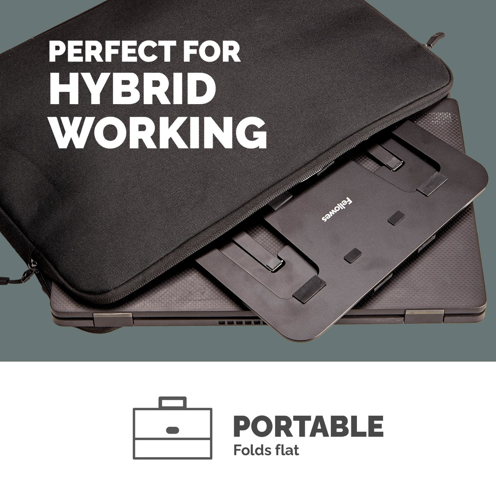 NB ACC STAND PORTABLE/BLACK 100138868 FELLOWES