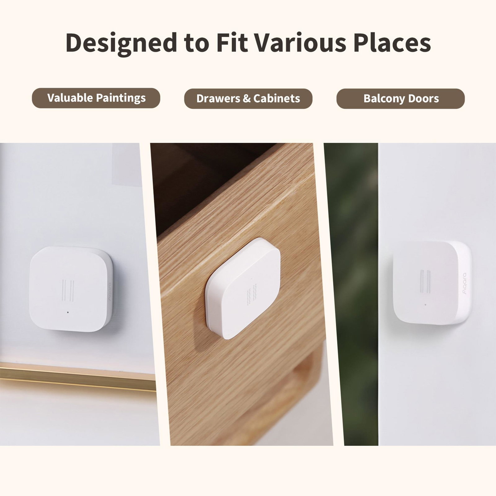 SMART HOME VIBRATION SENSOR/T1 VB-S01D AQARA
