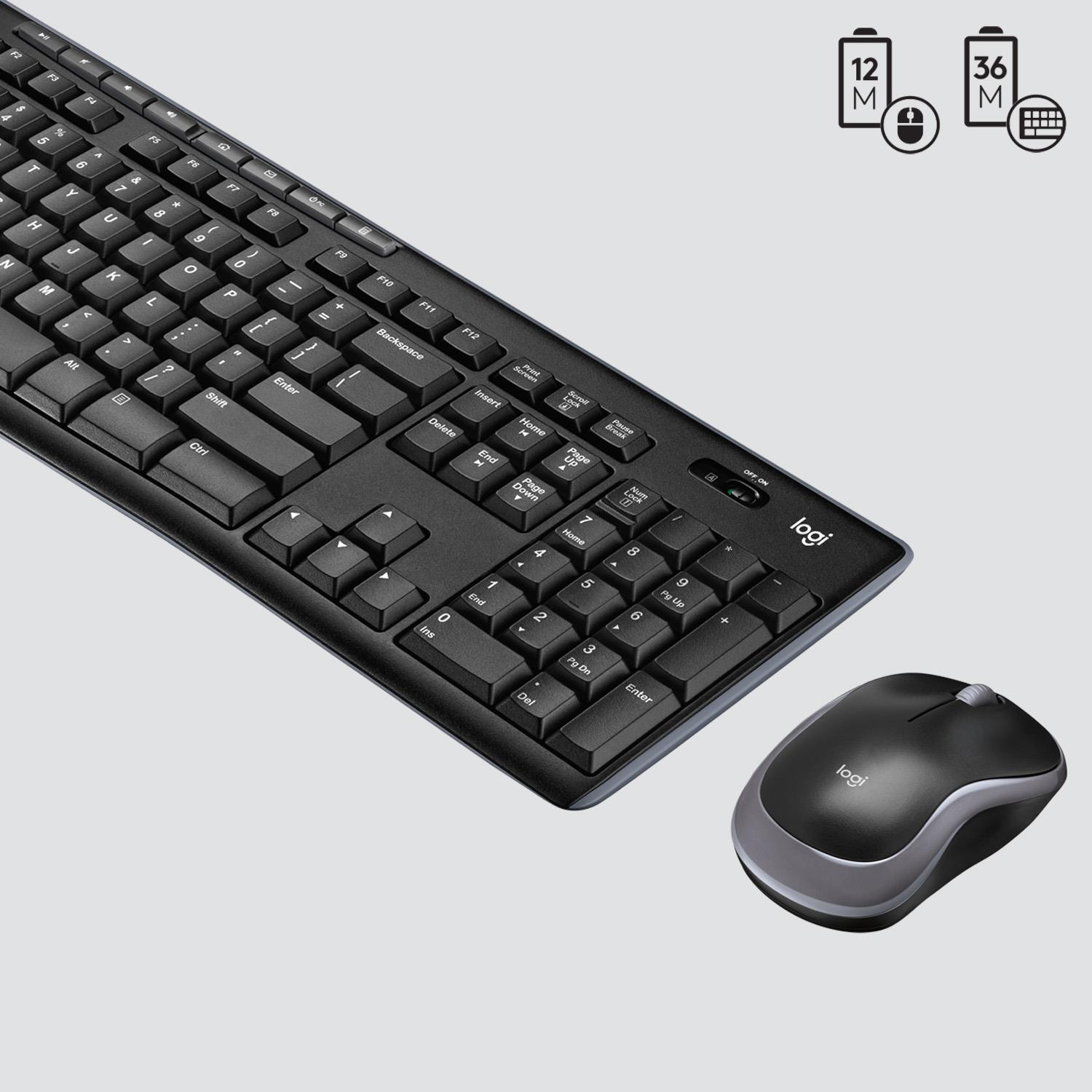 KEYBOARD WRL COMBO MK270 ENG/DESKTOP 920-004509 LOGITECH