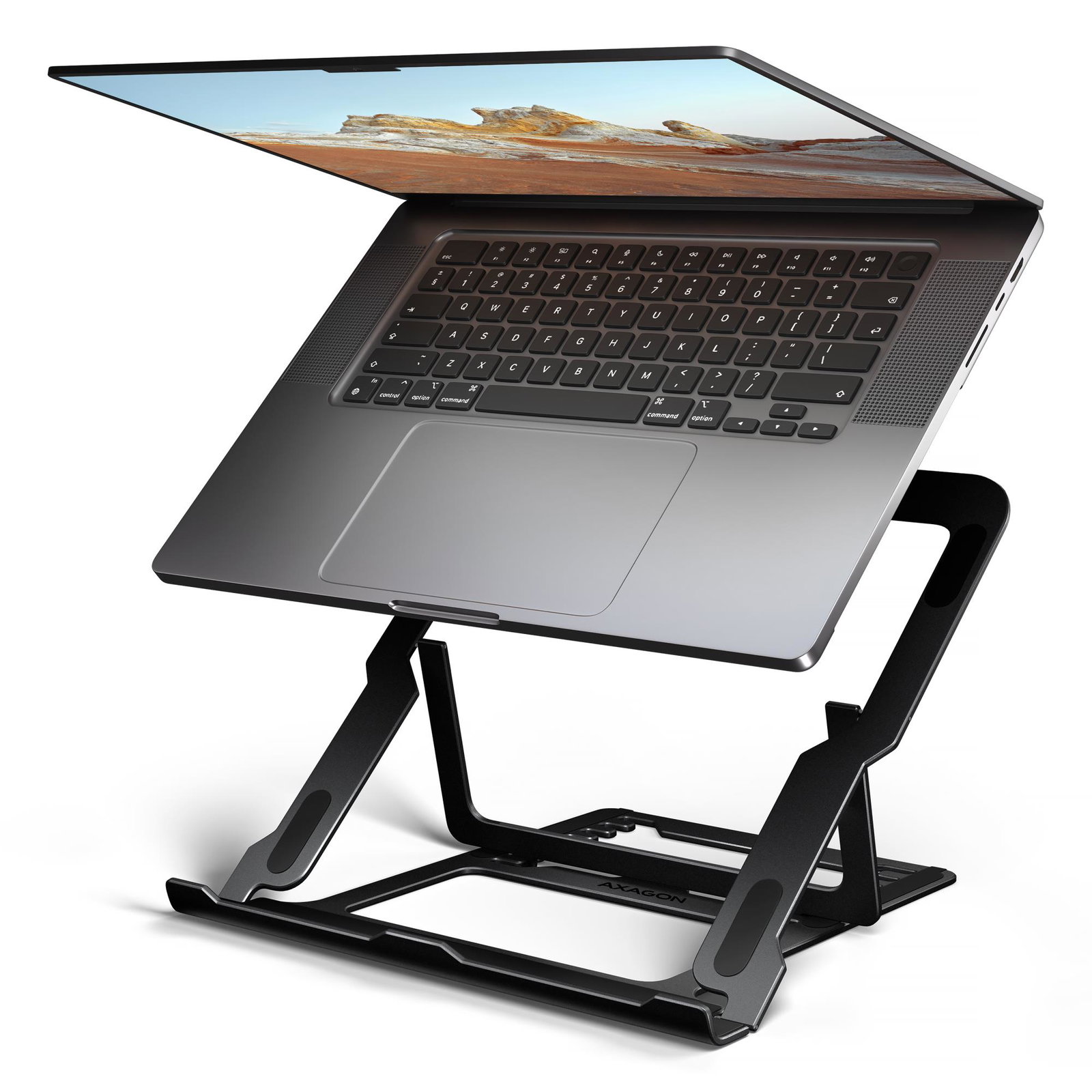 NB ACC STAND 10-17.3/ALUMINUM BLACK STND-LAB AXAGON