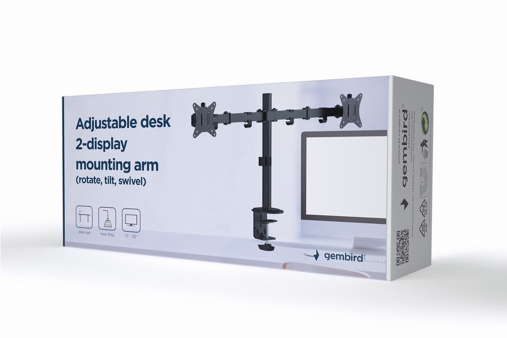 DISPLAY ACC MOUNTING ARM/17-32 MA-D2-01 GEMBIRD