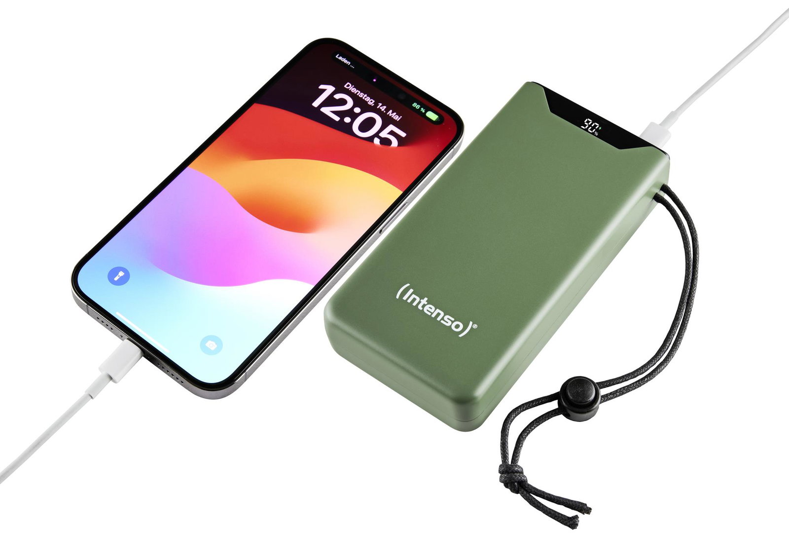 POWER BANK USB 20000MAH QC3.0/GREEN F20000 7332057 INTENSO