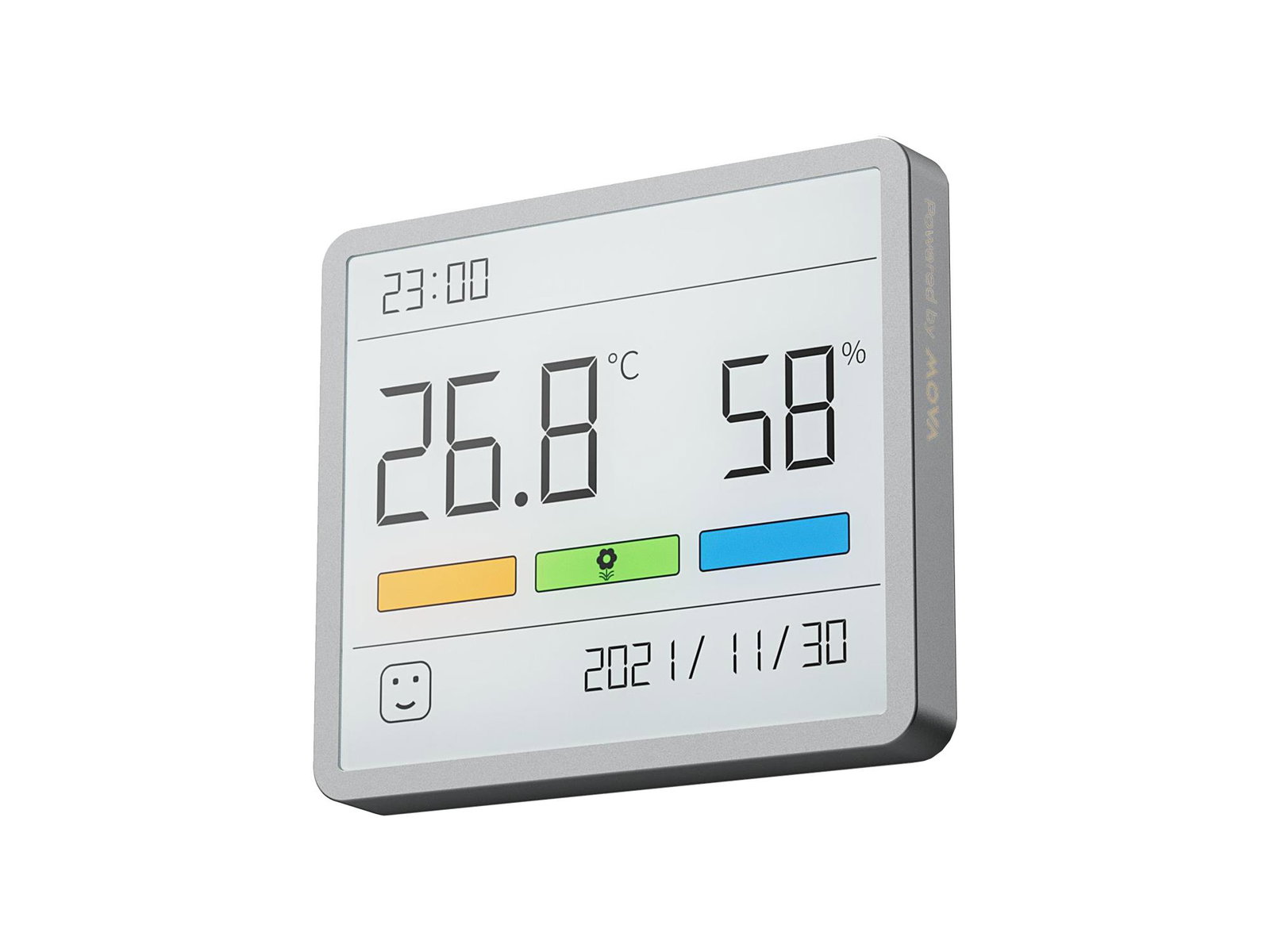 HYGROMETER/THERMOMETER/CLOCK/MTHM01 MOVA