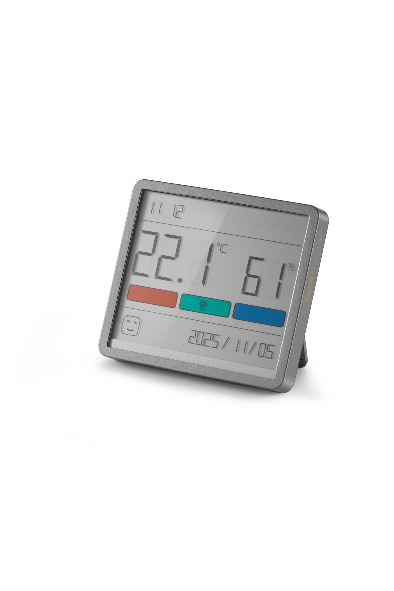 HYGROMETER/THERMOMETER/CLOCK/MTHM01 MOVA