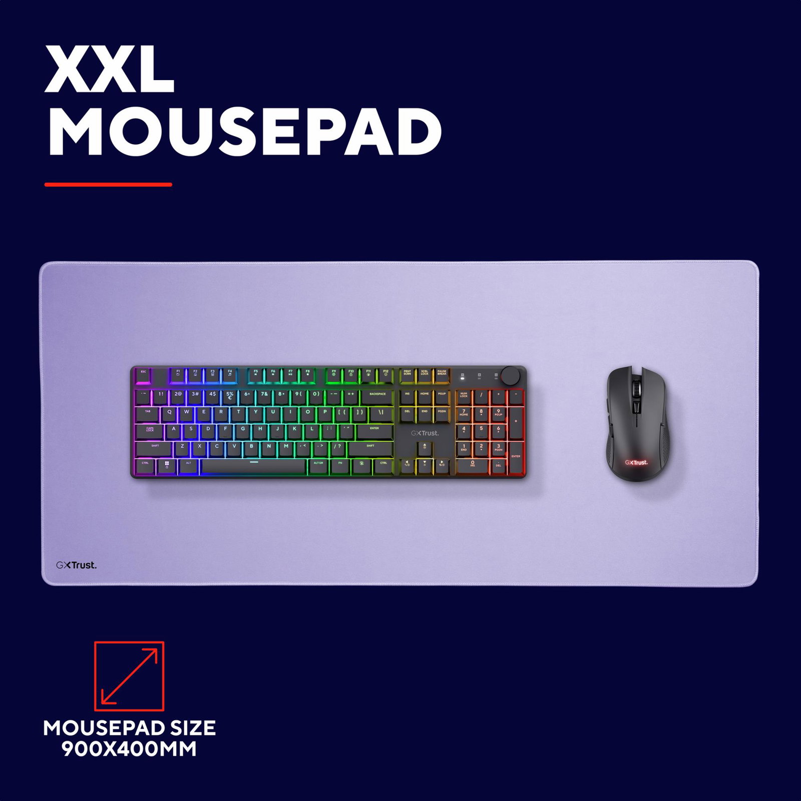MOUSE PAD GXT759P XXL/PURPLE 25614 TRUST