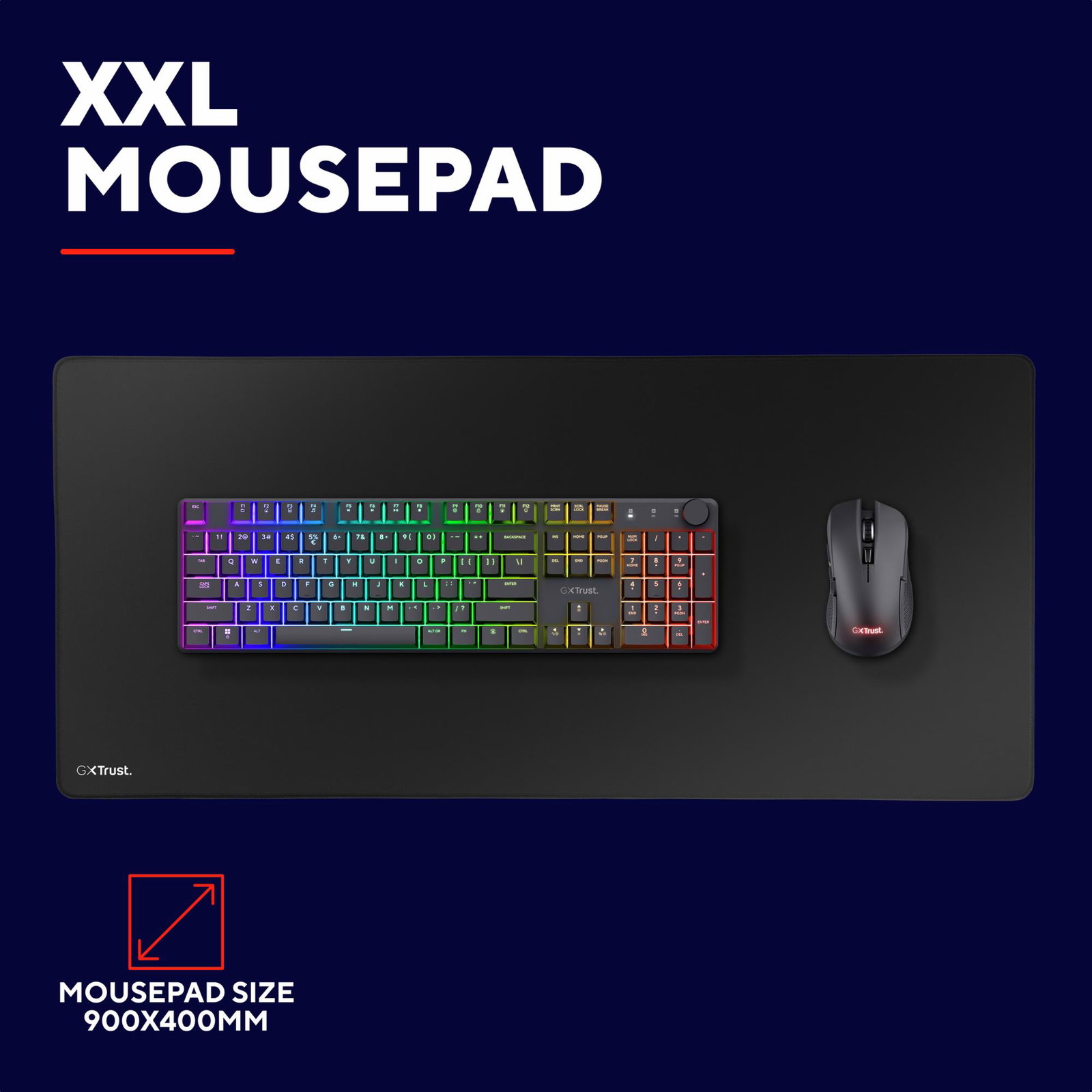MOUSE PAD GXT759 XXL/BLACK 25595 TRUST