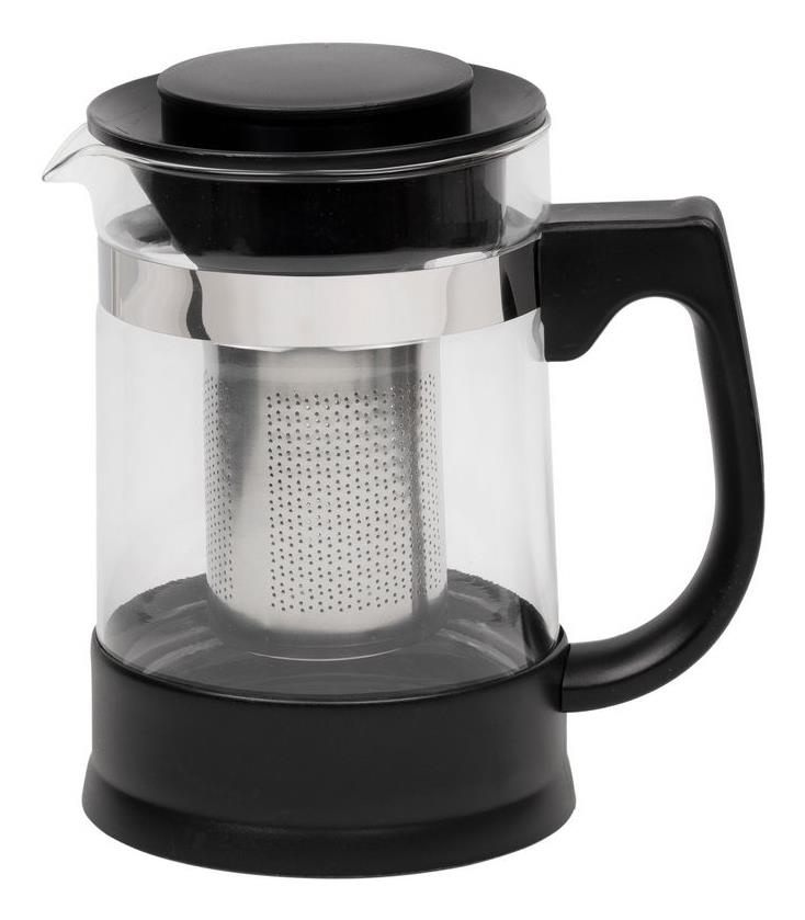 GLASS TEAPOT 950ML/90512 RESTO