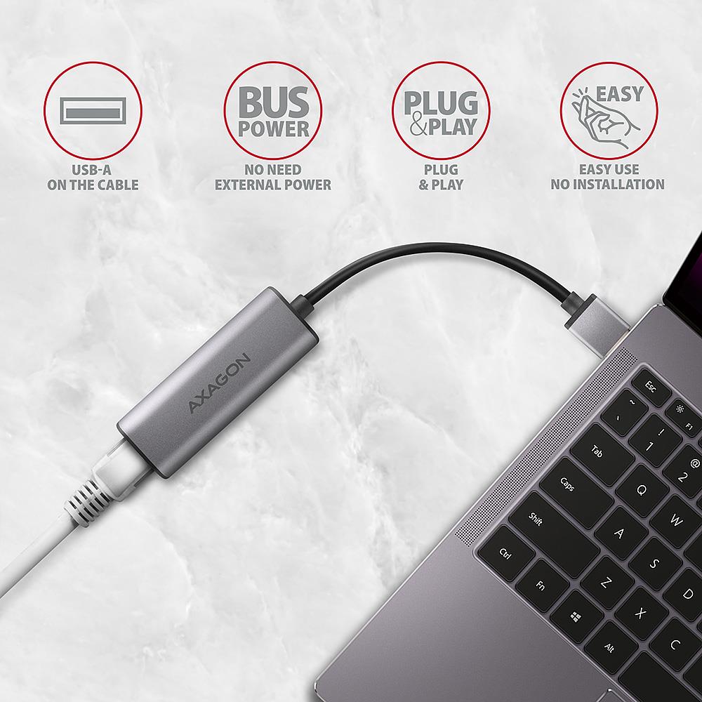 NET ADAPTER USB3.2 2.5G/ADE-25R AXAGON