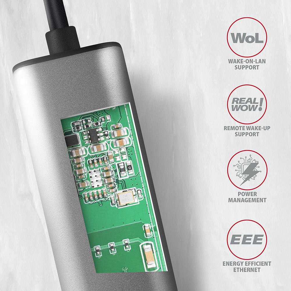NET ADAPTER USB3.2 2.5G/ADE-25R AXAGON