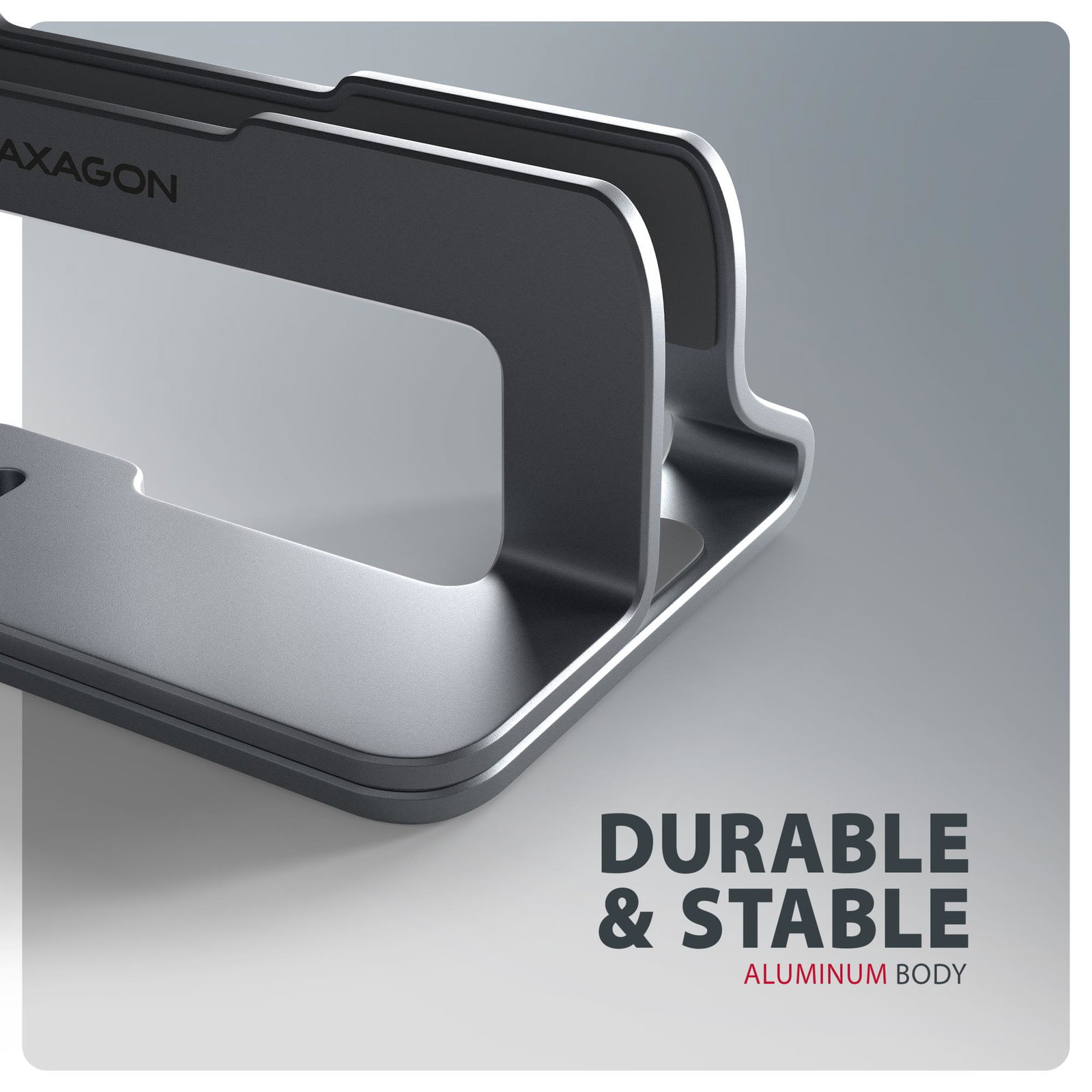 NB ACC STAND 10-17.3/VERT. ALUMINUM STND-VG AXAGON