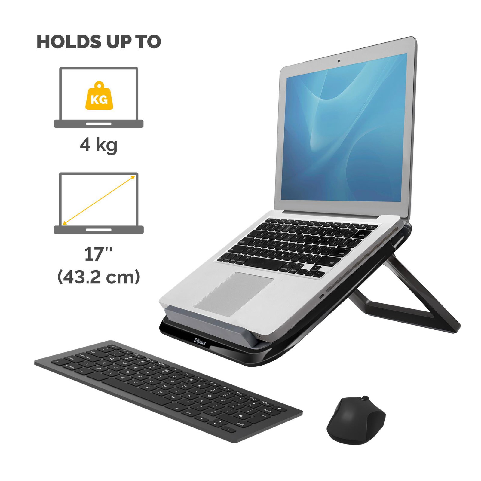 NB ACC STAND QUICK LIFT BLACK/I-SPIRE /17 8212001 FELLOWES