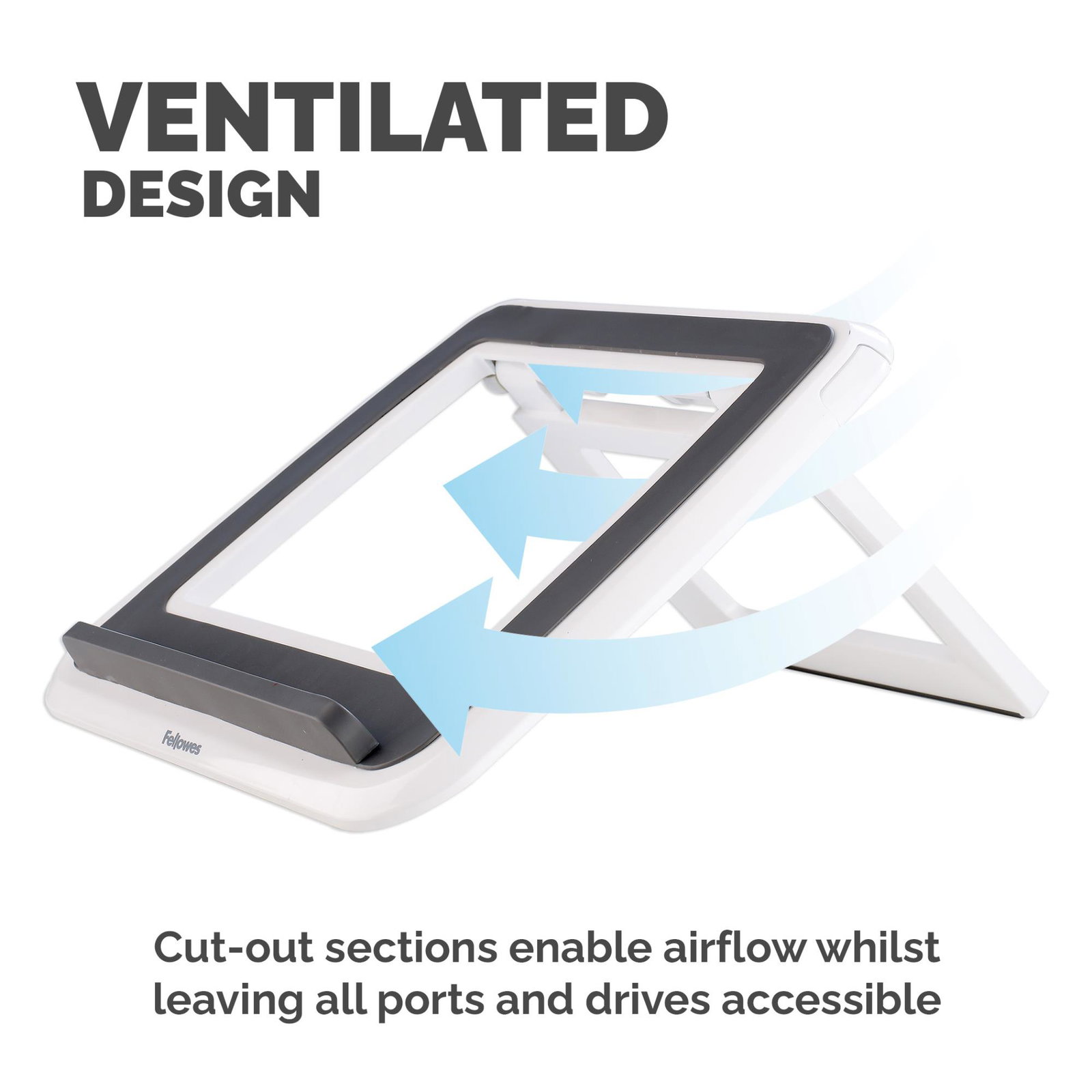 NB ACC STAND QUICK LIFT WHITE/I-SPIRE /17 8210101 FELLOWES