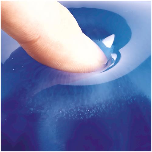 MOUSE PAD CRYSTAL GEL/BLUE 9114120 FELLOWES