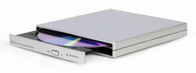 DVD RW USB2 8X EXT RTL/SILVER DVD-USB-021-SV GEMBIRD