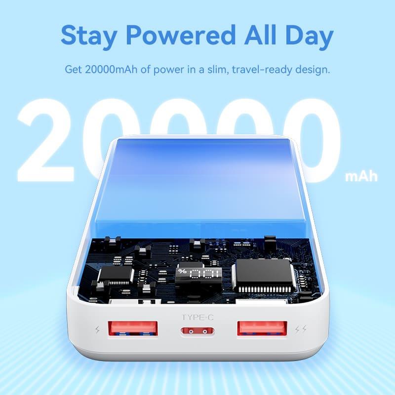 POWER BANK USB 20000MAH 22.5W/BLACK FHLB0 VENTION