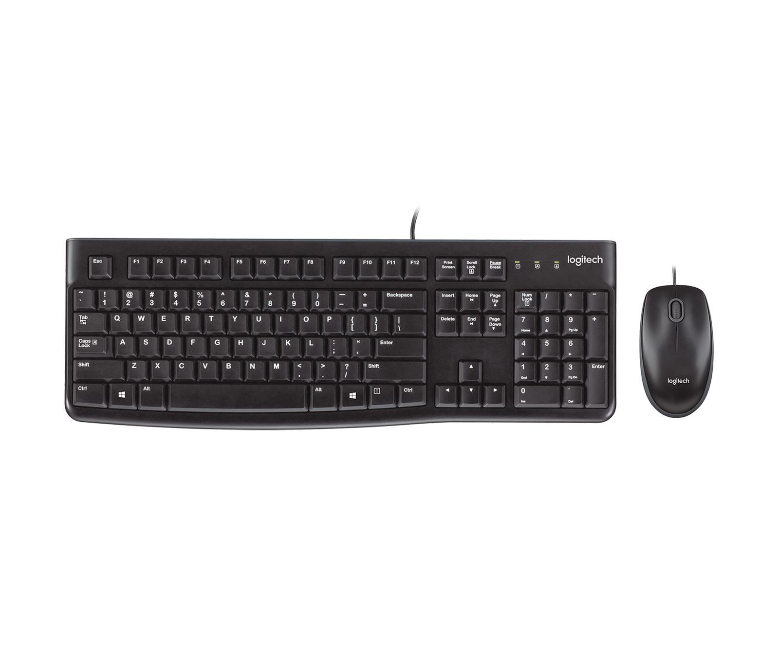 KEYBOARD +MOUSE COMBO MK120/BLACK 920-002562 LOGITECH