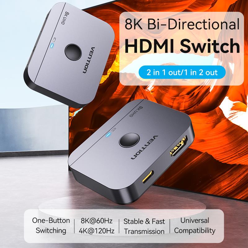 VIDEO SWITCHER HDMI 2-PORT/AKPH0 VENTION