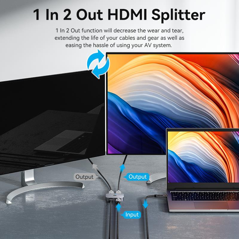 VIDEO SWITCHER HDMI 2-PORT/AKPH0 VENTION