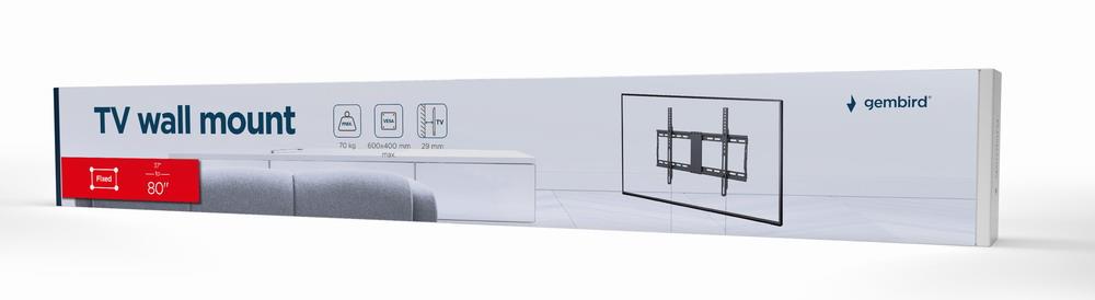 TV SET ACC WALL MOUNT 37-80/WM-80F-01 GEMBIRD