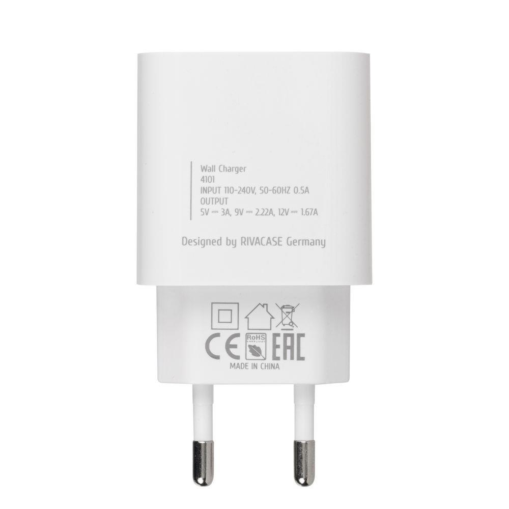 MOBILE CHARGER WALL/WHITE PS4101 W00 RIVACASE