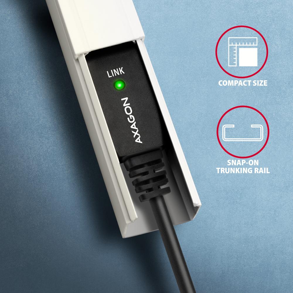 CABLE USB2.0 A-M/B-M ACTIVE/10M ADR-210B AXAGON