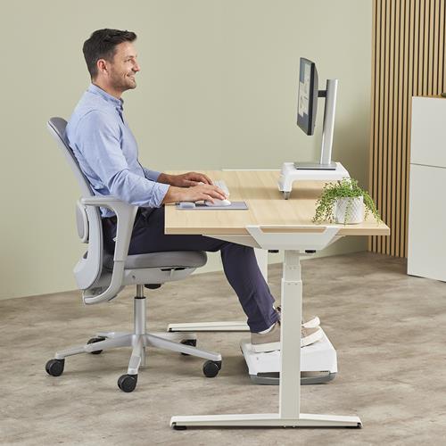 KEYBOARD ACC WRIST RESTS/GREY 100142576 FELLOWES