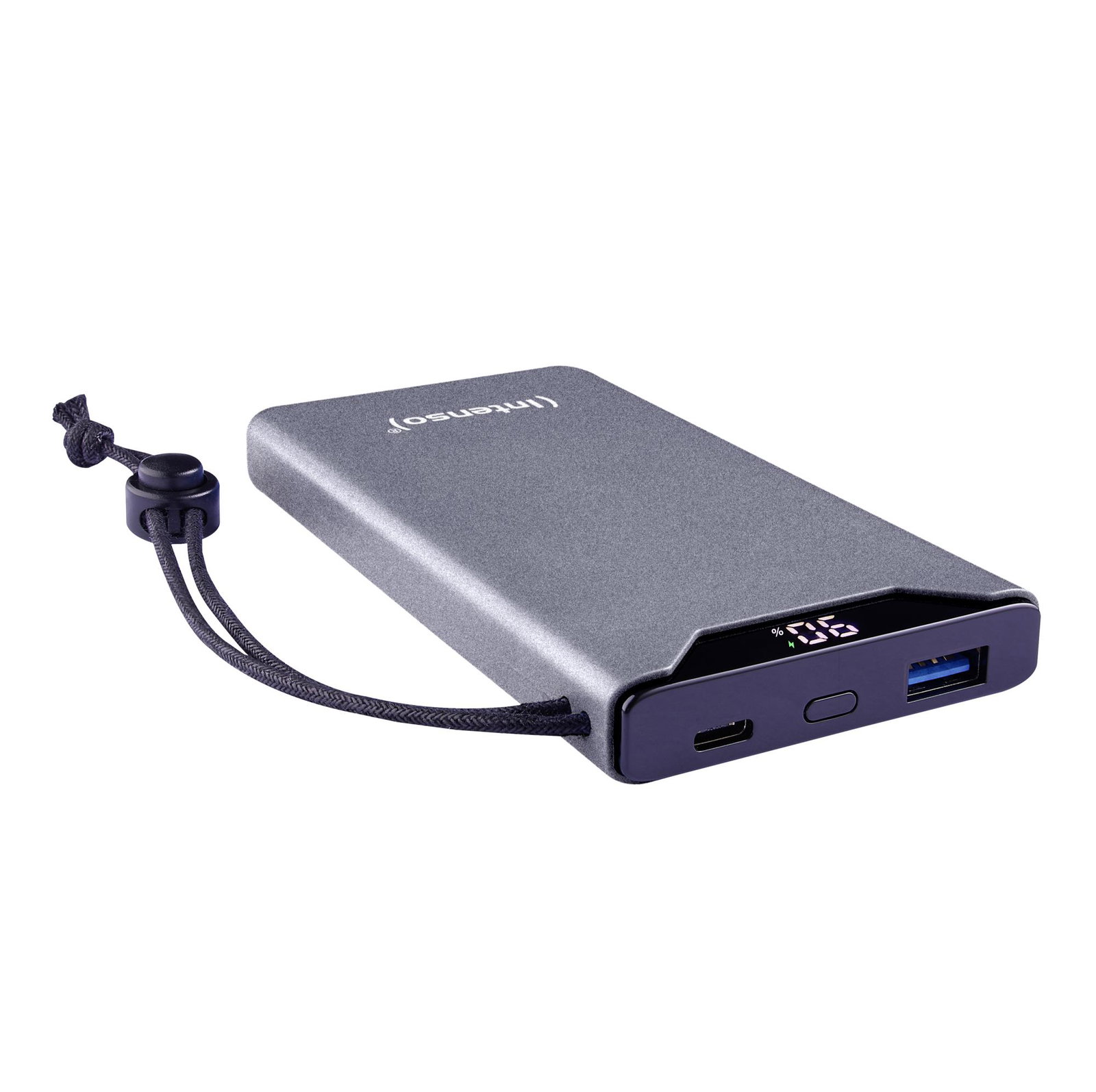 POWER BANK USB 10000MAH QC3.0/GREY 7332034 INTENSO