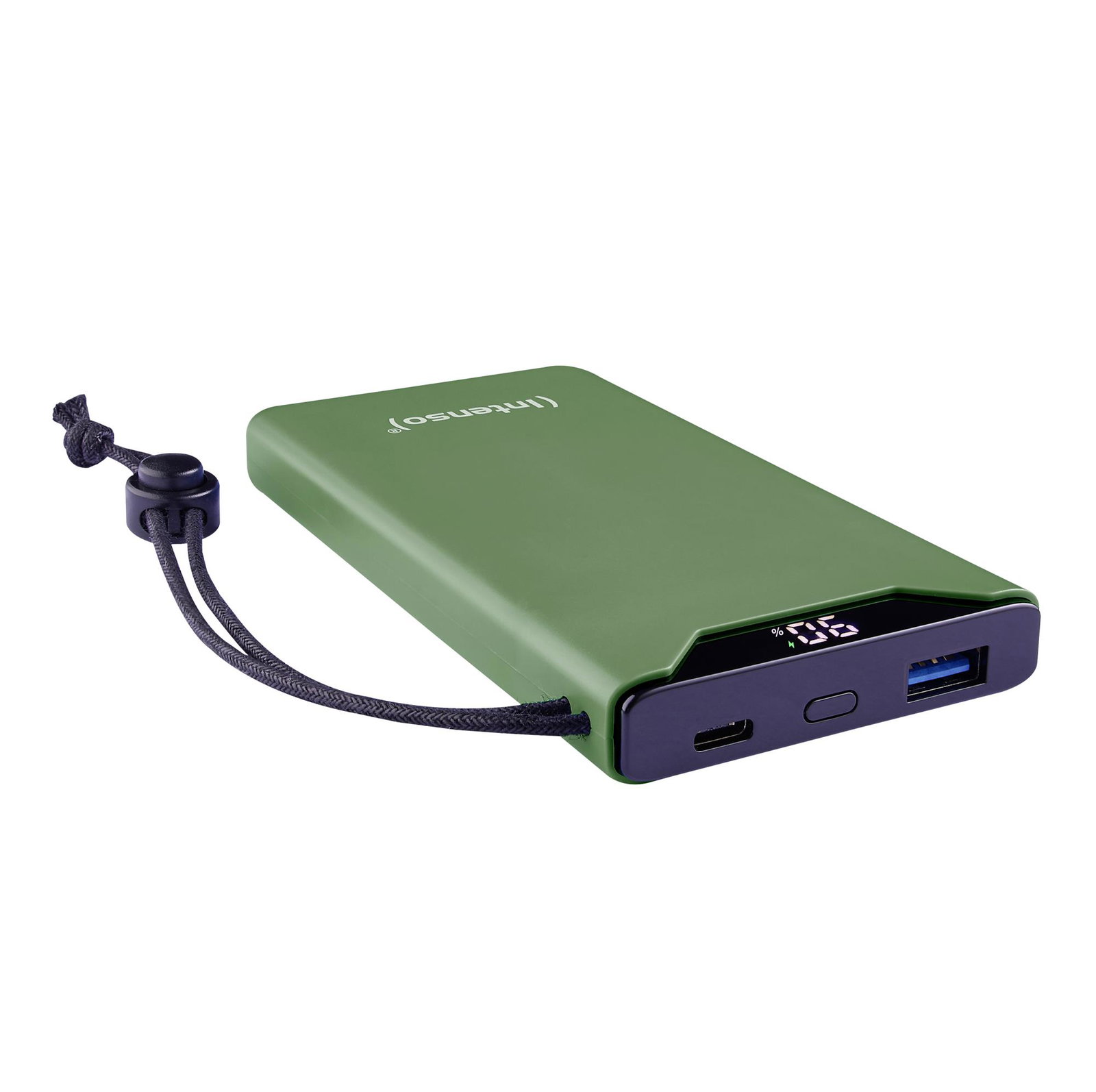POWER BANK USB 10000MAH QC3.0/GREEN 7332037 INTENSO