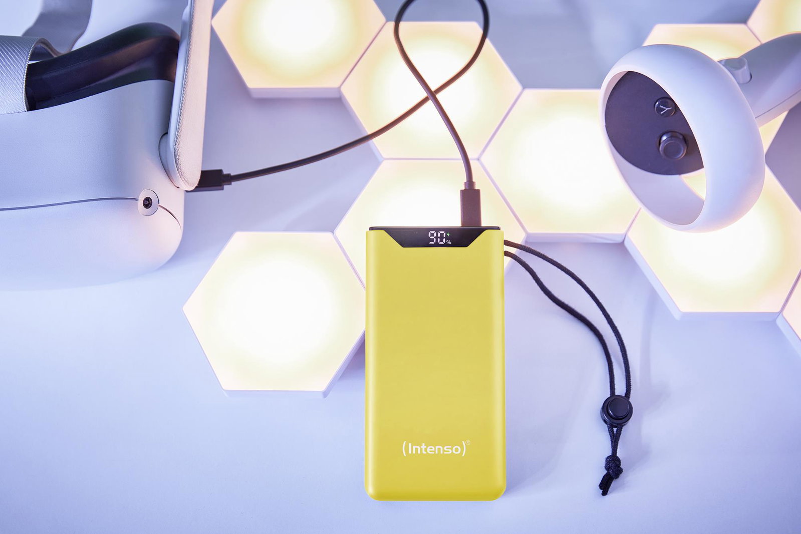 POWER BANK USB 10000MAH QC3.0/YELLOW F10000 7332039 INTENSO