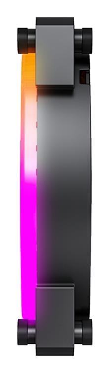 CASE FAN 140MM/RX140 PWM BLACK MONTECH