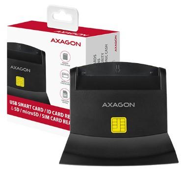 CARD READER STAND SMARTCARD/USB2.0 CRE-SM2 AXAGON