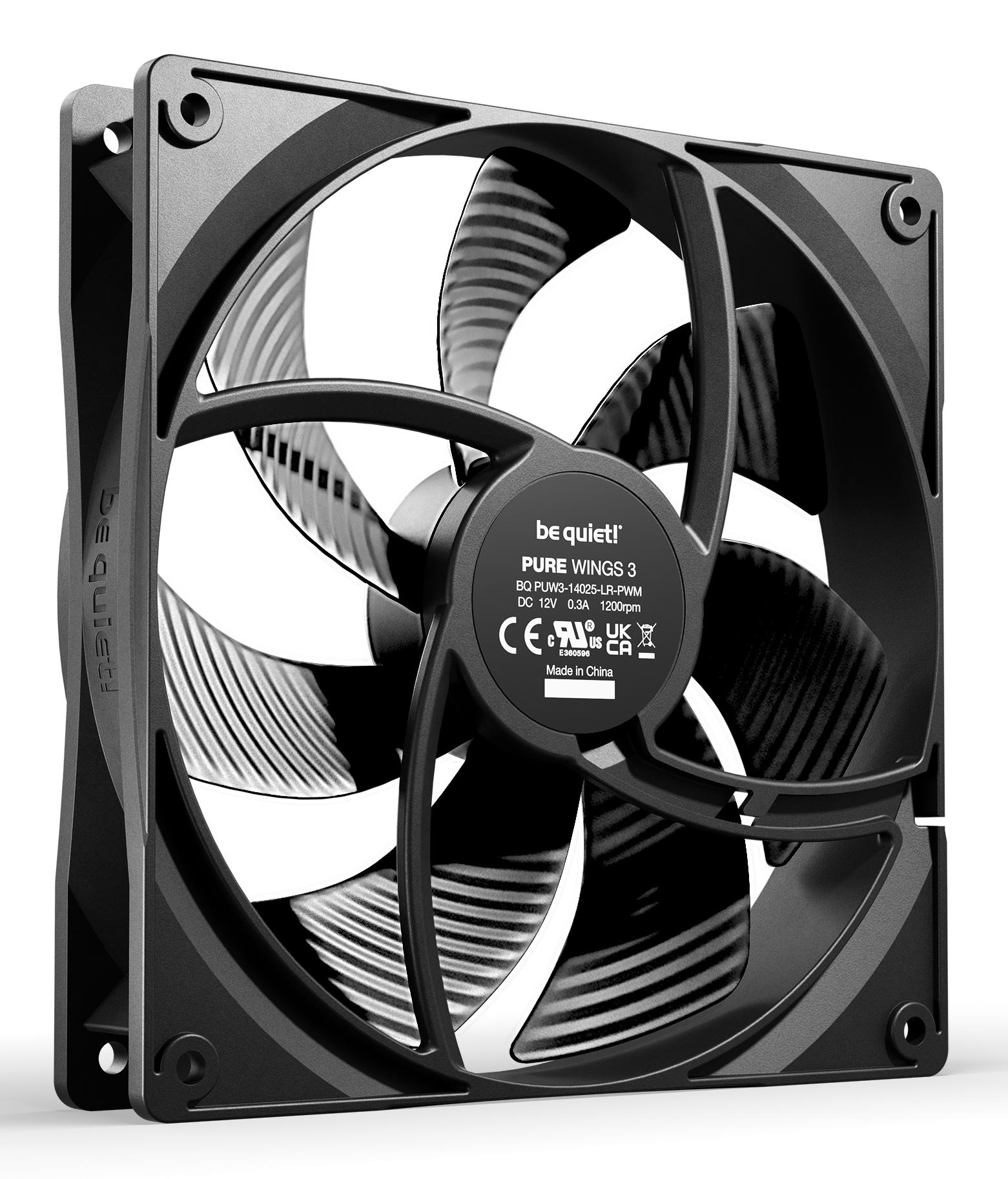 CASE FAN 140MM PURE WINGS 3/PWM BL108 BE QUIET