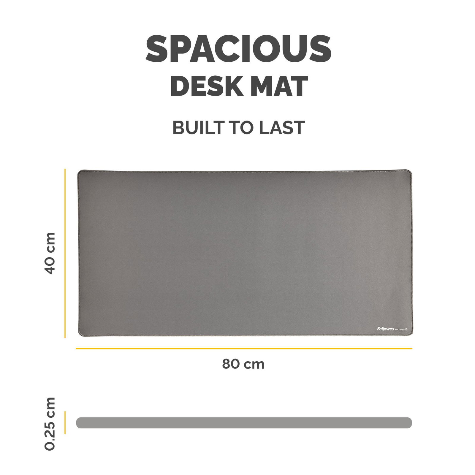 DESK MAT BREYTA/GREY 100139321 FELLOWES