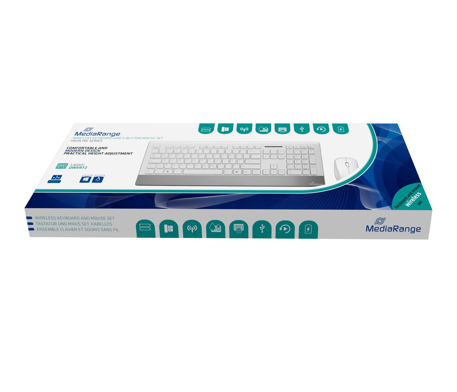KEYBOARD +MOUSE WRL/MROS106 MEDIARANGE