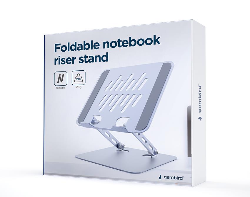 NB ACC RISER STAND FOLDABLE/SPACE GREY NBS-D1-04 GEMBIRD