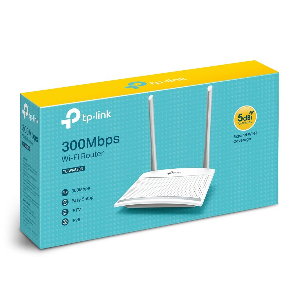 Wireless Router TP-LINK Wireless Router 300 Mbps Number of antennas 2 TL-WR820N
